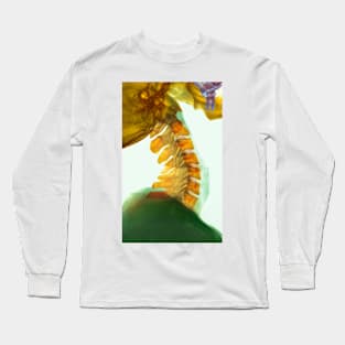 Neck vertebrae flexed, X-ray (P116/0729) Long Sleeve T-Shirt